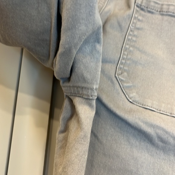 REWASH Women’s Denim Pull on Drawstring Cargo Joggers Sz(M)Gray(Buy Now Only) - Picture 6 of 6